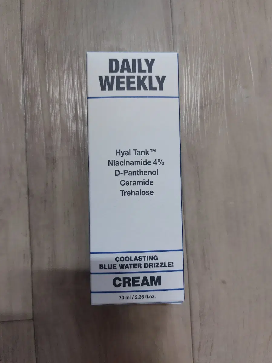 Daily Weekly Cool Lasting Water Drizzle Cream