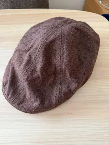 브라운 헌팅 모자