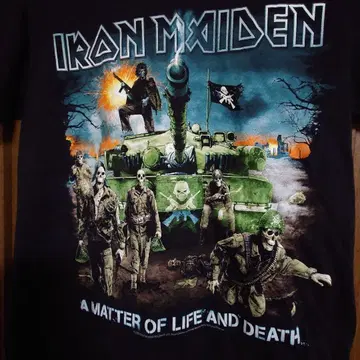 미사용 IRON MAIDEN 2006년 월드 투어 아이언 메이든