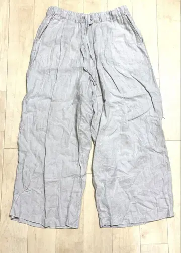 무인양품 린넨 100% 린넨 팬츠 사이즈 M