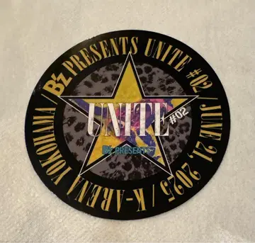 B'z t UNITE#02 한정판 스티커