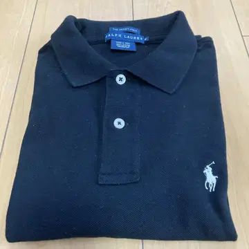 랄프 로렌 반팔 피케 셔츠 M 블랙