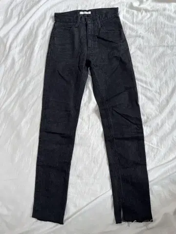 MOUSSY 블랙 하이웨스트 스키니 데님