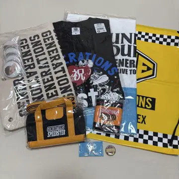 새상품 GENERATIONS 굿즈 세트