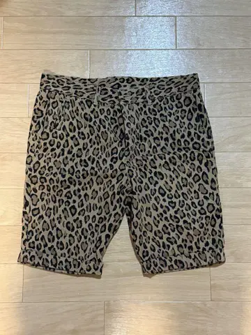 lounge lizard 레오파드 하프 팬츠 사이즈 2