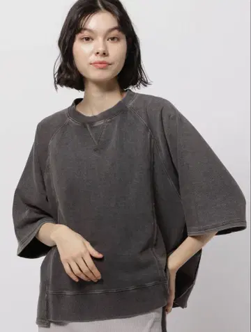 니코앤드 택 포함 새상품 미니 숏소매 풀오버