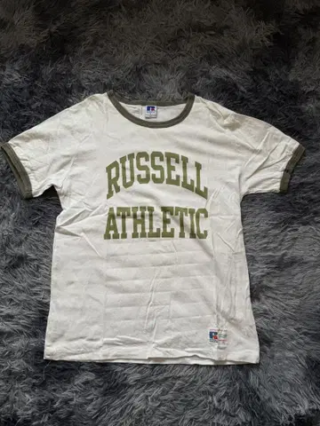 RUSSELL ATHLETIC 티셔츠 화이트/올리브