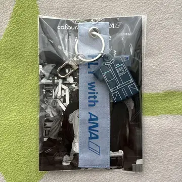 ANA 로고 키링 스카이블루