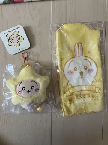 치이카와 (먼작귀) 별에 소원을... 마스코트 토끼 흡수 보틀 타월 토끼
