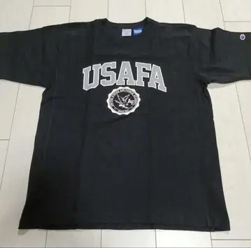 챔피온 USAFA 티셔츠 L 사이즈 블랙