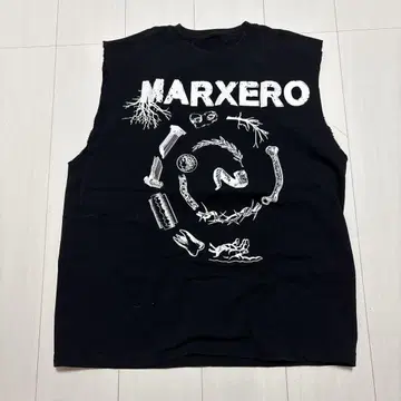 MARXERO 블랙 탱크탑 M 그루그루 GURUGURU