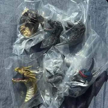 제일복권 고질라 대괴수열전 G G상 몬스터 헤드 마그넷 전6종 컴프