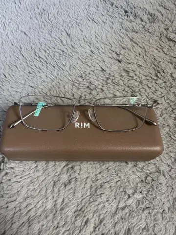 JINS Evo 실버 안경 케이스 포함