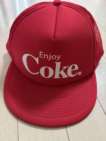 코카콜라 메쉬 캡
