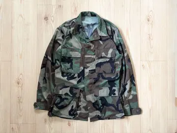 80s US ARMY BDU 자켓 우드랜드 카모 XS REG