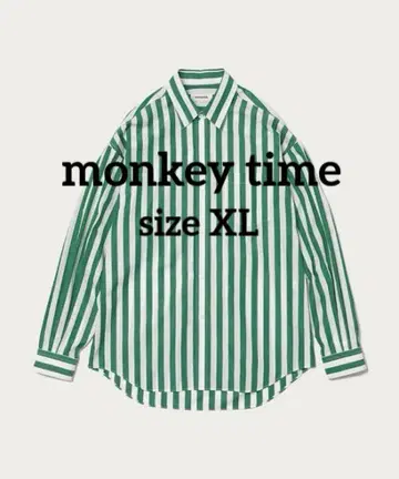 monkey time 스트라이프 셔츠 size XL