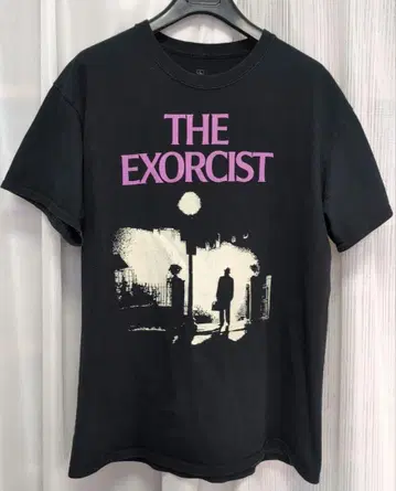 [구제 의류] THE EXORCIST 그래픽 티셔츠 블랙