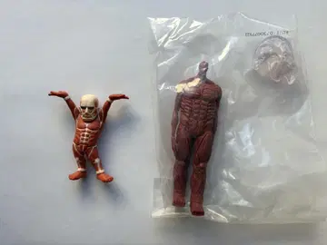 진격의 거인 제일복권 지반 다지기 피규어 가챠 펜꽂이 초대형 거인