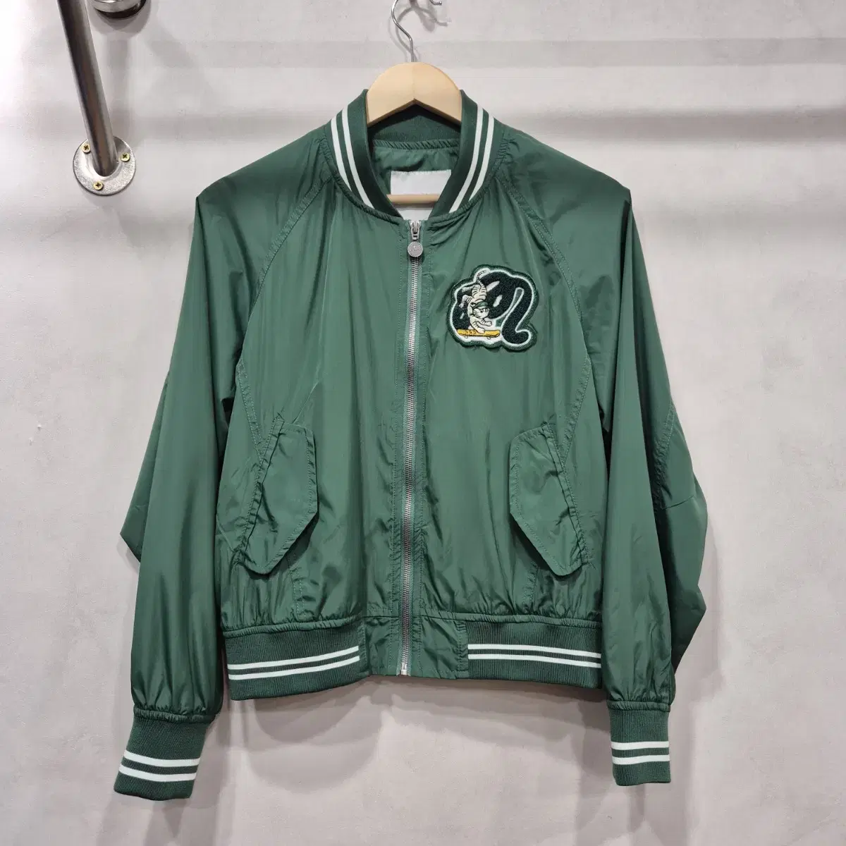 MALBON | 말본 Malbon Golf Green Varsity Blouson #골프