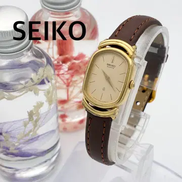 작동 손목시계 SEIKO 세이코 골드 벨트 새상품 여성용 A44