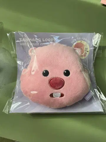 ZANMANG LOOPY 핑크 봉제 인형
