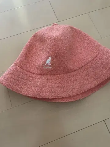 캉골 파일 원단 햇 사이즈 M 코랄