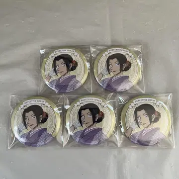 코난 거리 산책 캔뱃지 우에하라 유이