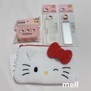 키티 한국 다이소 4종 세트