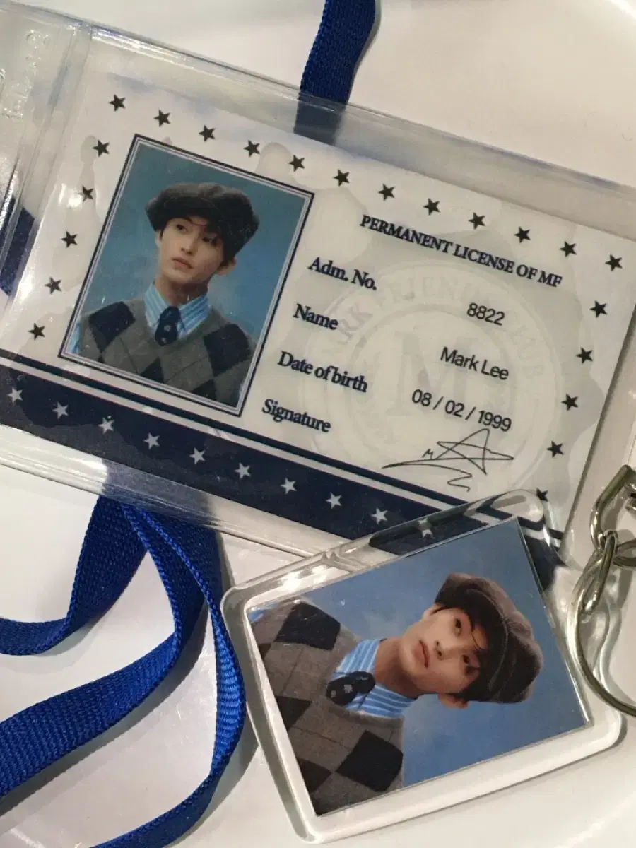 Mark Unofficial Goods Keyring & Student ID