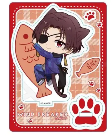 WIND BREAKER 소방슌히 미니 캐릭터 스탠드 히츠키냥 ver.