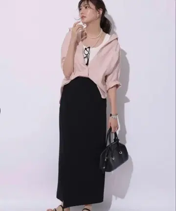 Mystrada 슬릿 저리 스커트