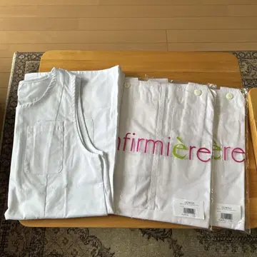 간호 간호 에이프런 의료용 화이트 화이트