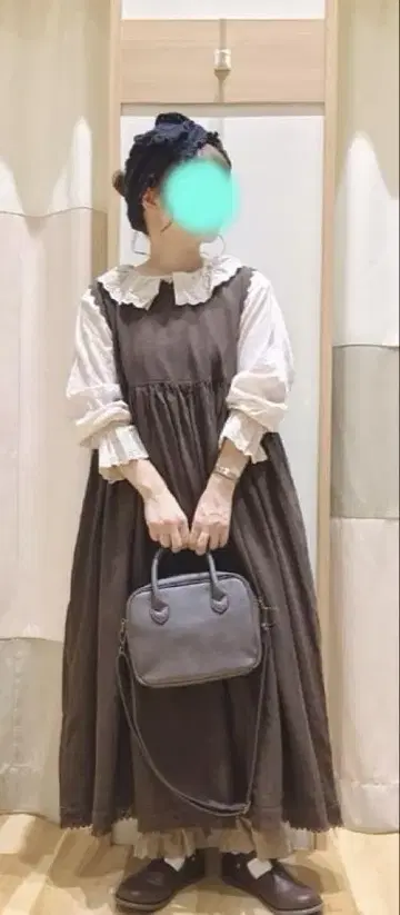 사만사 모스모스  전후 슬리브리스 레이스 원피스