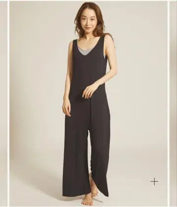 BOODY 블랙 롱 점프 수트 S