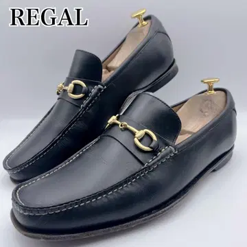 REGAL 리갈 Y348AD 비트 로퍼 슬립온 블랙 금장 장식 25