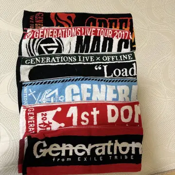 GENERATIONS 라이브 타월 세트