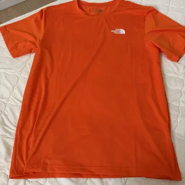 THE NORTH FACE 오렌지 티셔츠