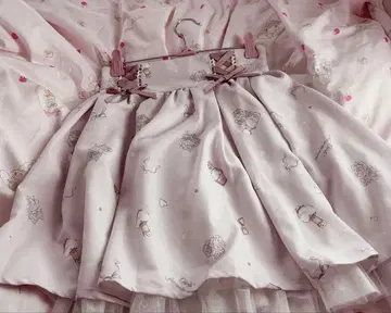 LIZLISA 콜론 패턴 스커트