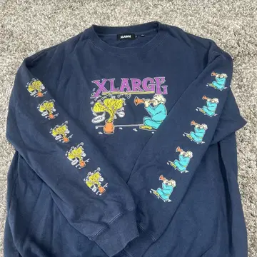 XLARGE 네이비 긴팔 트레이닝복 M