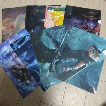 MTG 파이널 판타지 로손 클리어 파일 8종 컴플리트 세트