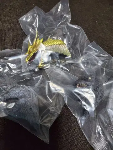 고질라 제일복권 G상 몬스터 헤드 마그넷 3종