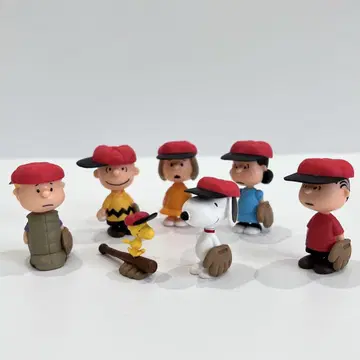 스누피 나란히 4 야구