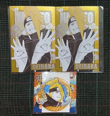 NARUTO 데이다라 컬렉션 캔뱃지 엽서