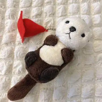 도바 수족관 오리지널 랏코 마스코트 봉제 인형 키라메이