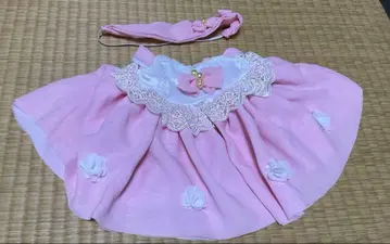 유니 베어 꽃 원피스 코스튬