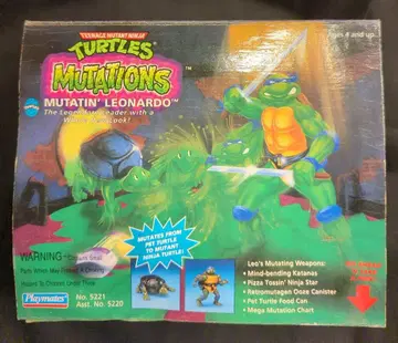 타카라 MUTATIONS MUTATIN LEONARDO (후기 상자) 1