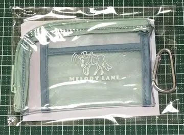 멜로디 레인 메쉬 미니 파우치 (카라비너 포함)