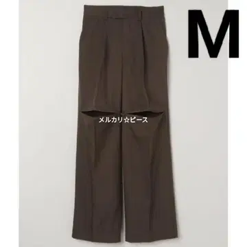 지나시스 2WAY 컷 아웃 팬츠/965576 브라운 M
