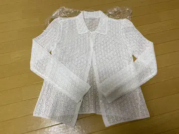 KT 키요코 타카세 레이스 뜨개질 가디건