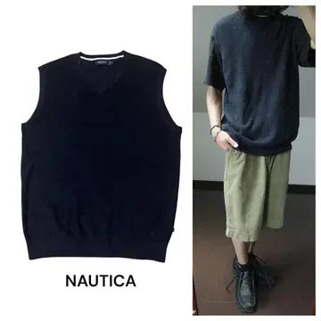 NAUTICA 코튼 베스트 아이비 그랑파 코어